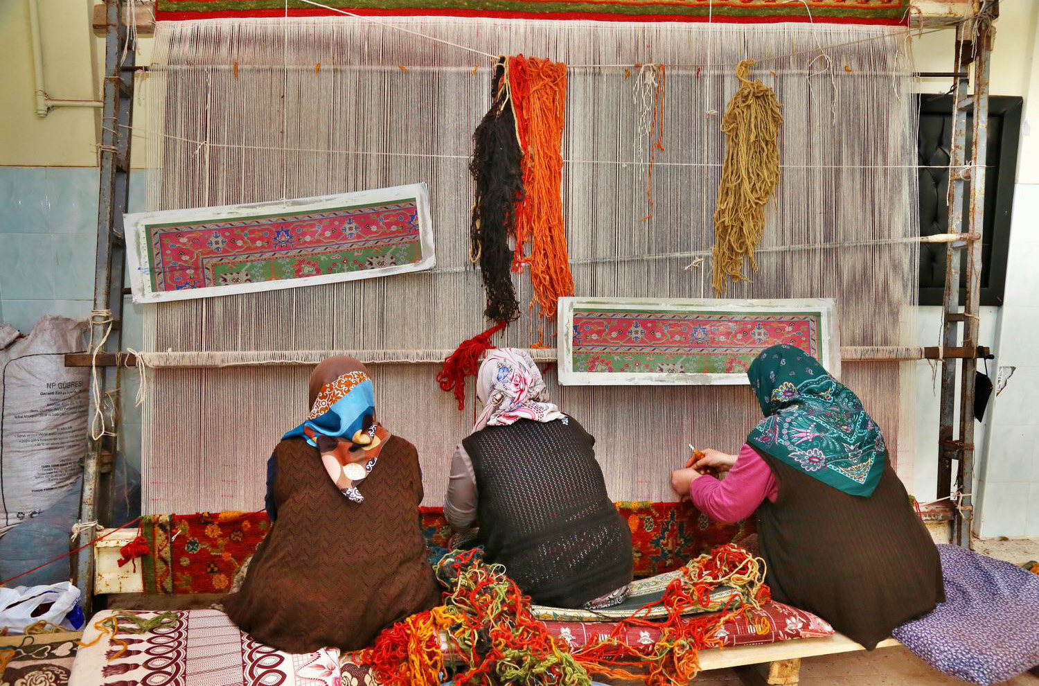 Carpet Weavers Association in Turgutkoy