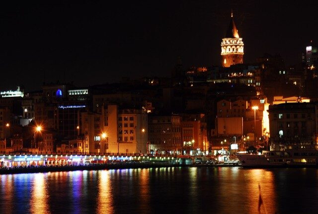 Istanbul at night