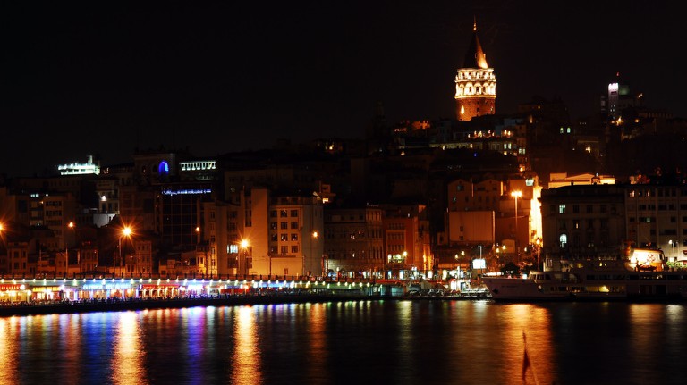 Istanbul at night